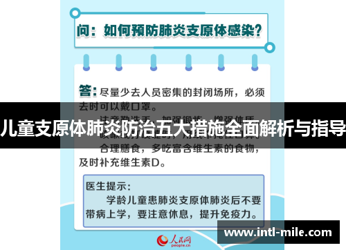 儿童支原体肺炎防治五大措施全面解析与指导